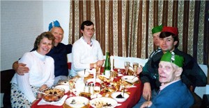 Boxing Day dinner 1986