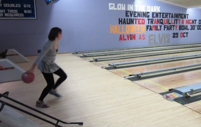 Ellie bowling